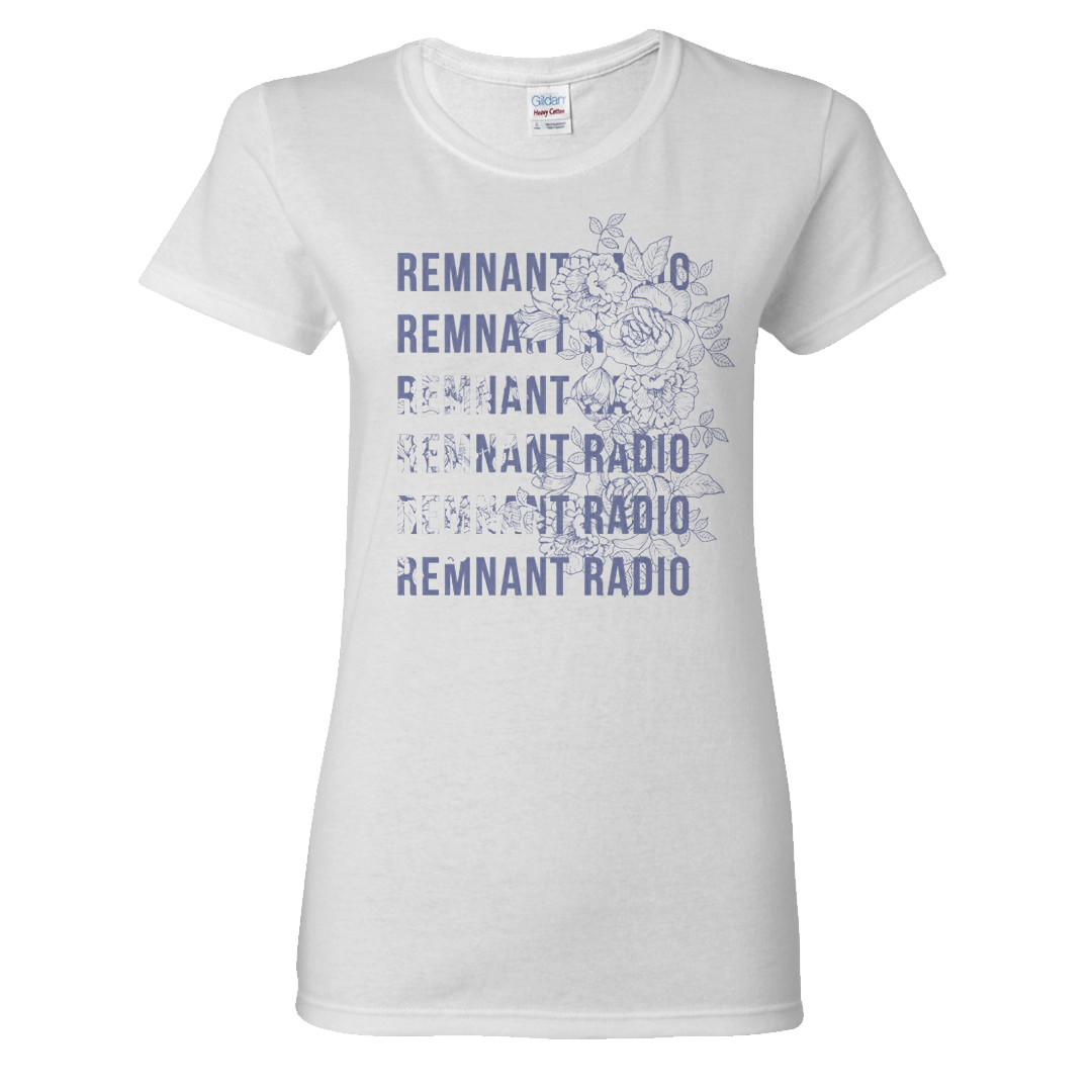 Women's Flower Tee (Pink or White)