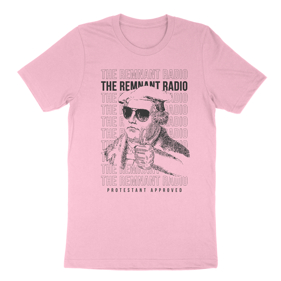 Protestant Tee (White or Pink)