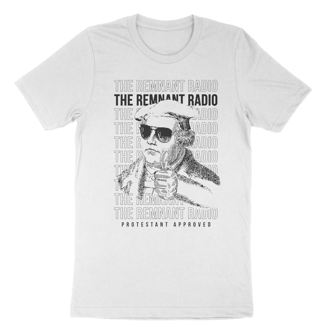 Protestant Tee (White or Pink)