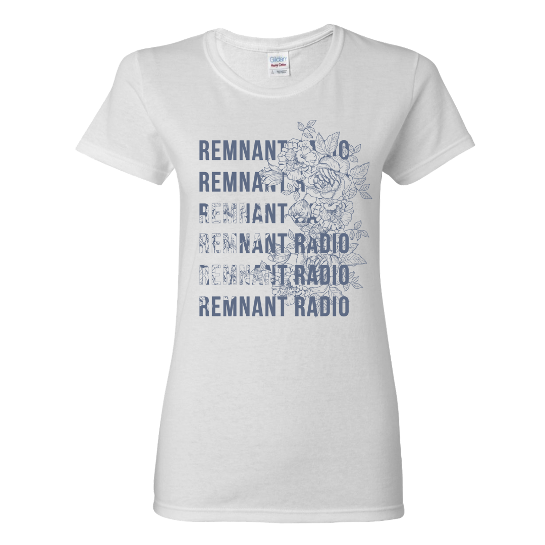 Women's Flower Tee (Pink or White)